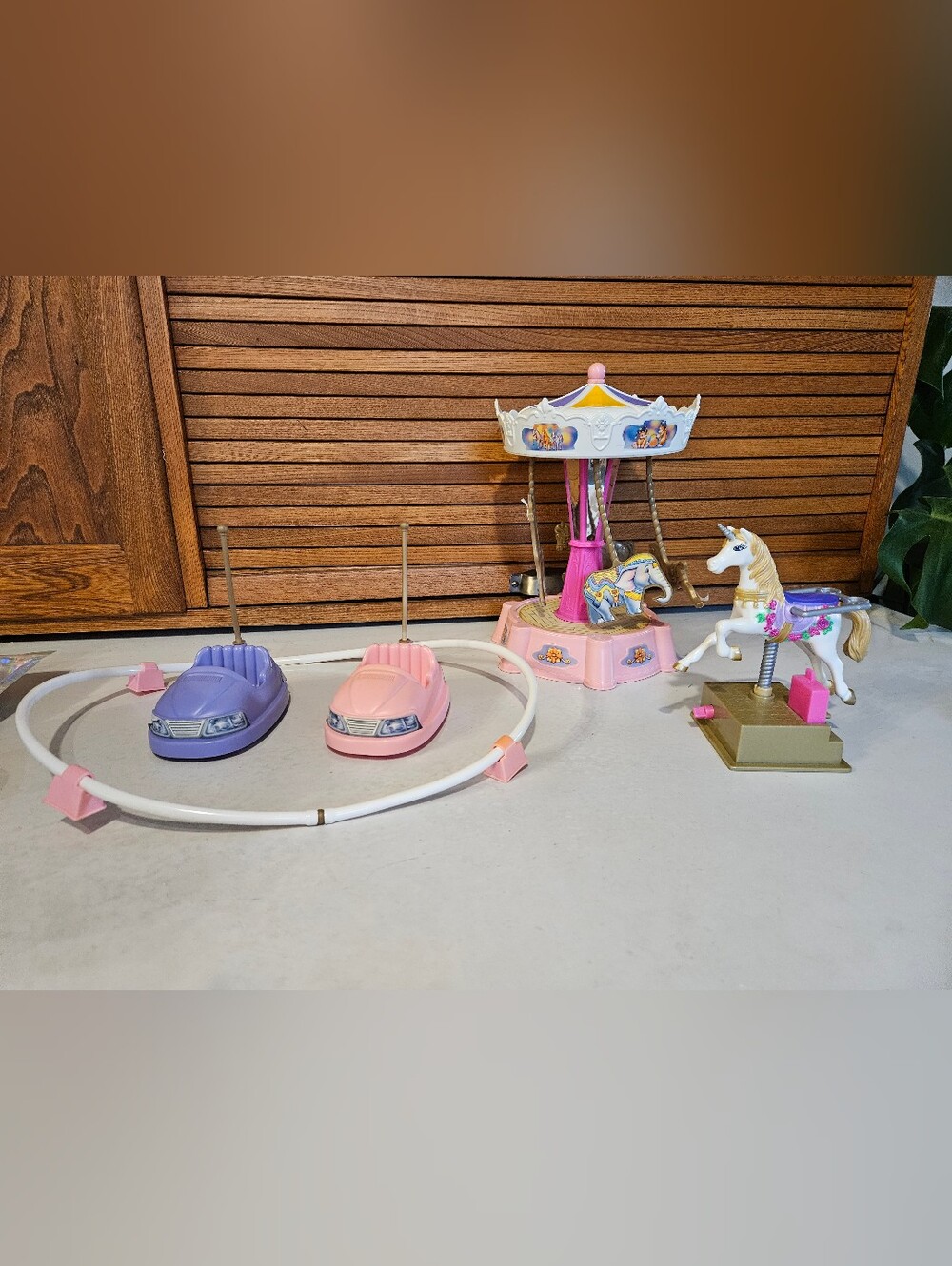 2001 Barbie "Kelly & Friends Amusement Park Rides"